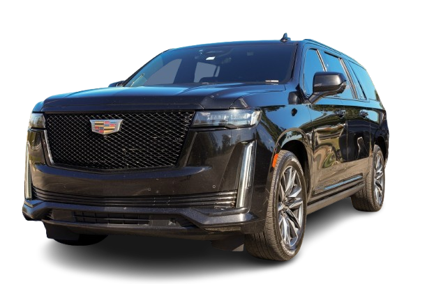 Black Cadillac Escalade SUV